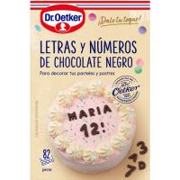 Letras de chocolate DR. OETKER